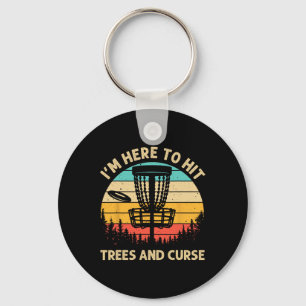 Funny Disc Golf For Men Women Disc Golf Player Tre Key Ring