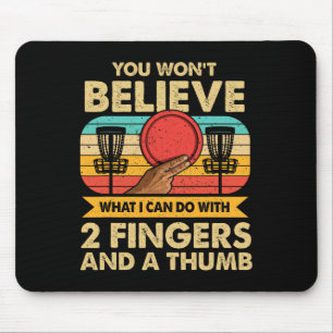 Funny Disc Golf Meme  Mouse Pad