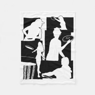 Funny Disc Golf Player Cool Flying Disc Sports Ent Fleece Blanket