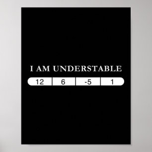 Funny Disc Golf Quote Disc Golf Design Understable Poster