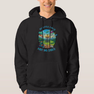 Funny Disc Golf Retro Badge Vintage Illustration Hoodie