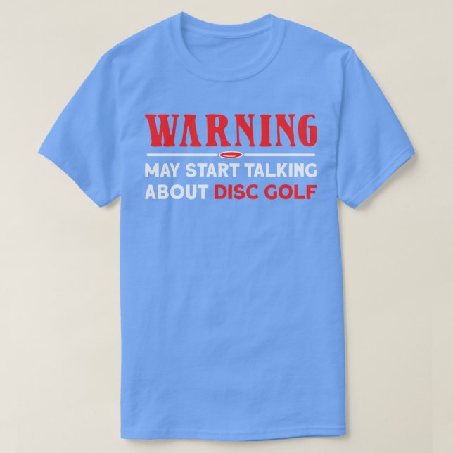 Funny Disc Golf  T-Shirt (Design Front)