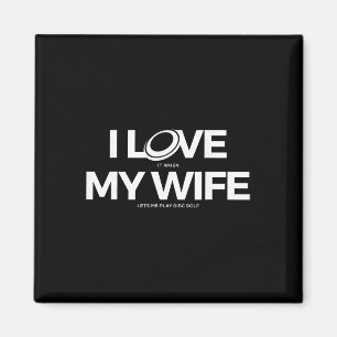 Funny Disc Golf T Shirt - Men Magnet