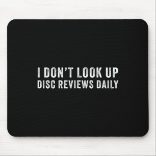 Funny Disc Golf White Lie Disc Golf Humour _5  Mouse Pad