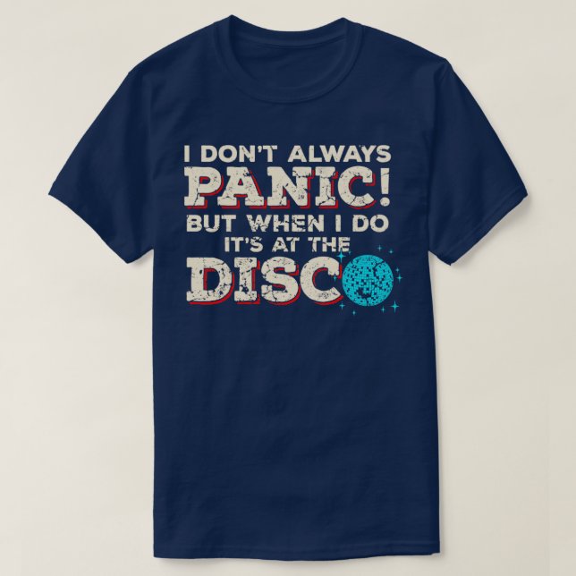 Funny Disco T-Shirt (Design Front)