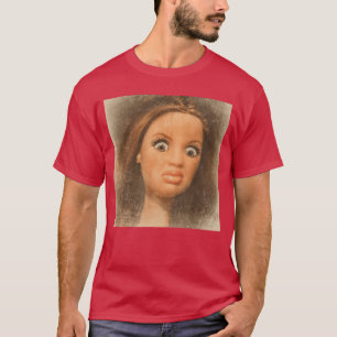 Funny Disgusting Doll face Meme boy T-Shirt