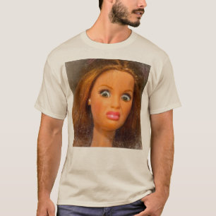 Funny Disgusting Doll face Meme  T-Shirt