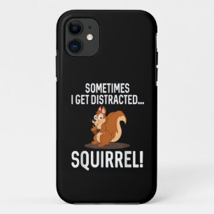 FUNNY DISTRACTED SQUIRREL Animal Zoo Farm Case-Mate iPhone Case