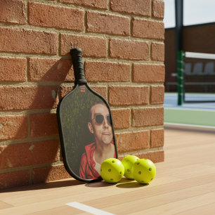 Funny Distractions Your Pic or Ours Pickleball Paddle