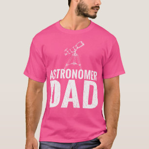 Funny Distressed Telescope Star Astronomy T-Shirt