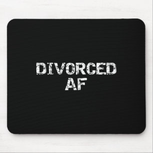 Funny Divorce Gag Gift For Men Happy Celebration D Mouse Pad