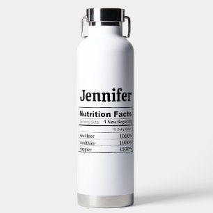 Funny Divorce Gift Humour New Beginnings Single Mu Water Bottle