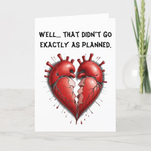 funny Divorce Humour for a Fresh Start Thank You Card