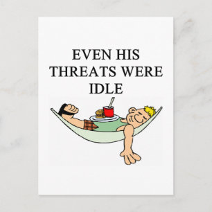 funny divorce joke postcard