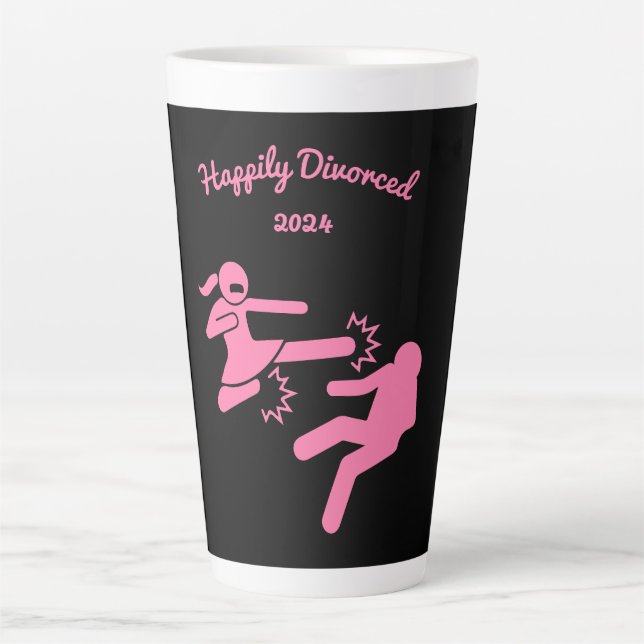Funny Divorce Sympathy Gifts  Latte Mug (Front)