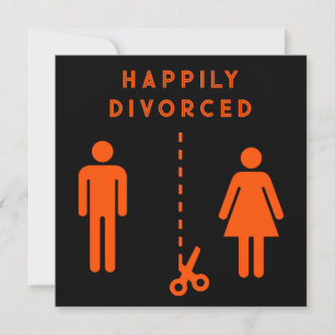 Funny Divorce Sympathy Party Card