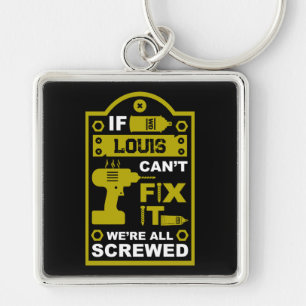 Funny DIY Fix It Repair Key Ring