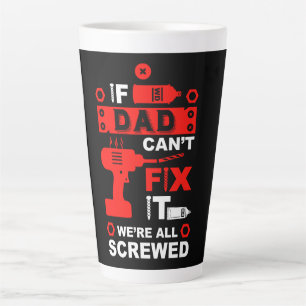 Funny DIY Fix It Repair Latte Mug