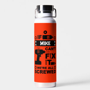 Funny DIY Fix It Repair Water Bottle