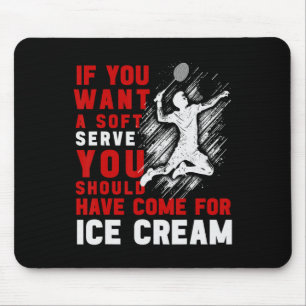 Funny Dminton Shirt Men Women Dminton Player 9 Mouse Pad