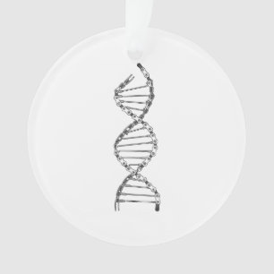 Funny DNA Cycling Bicycle Chain Mountain Bike Love Ornament