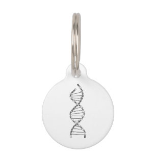 Funny DNA Cycling Bicycle Chain Mountain Bike Love Pet Tag