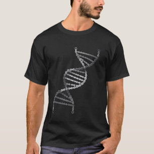 Funny DNA Cycling Bicycle Chain Mountain Bike Love T-Shirt