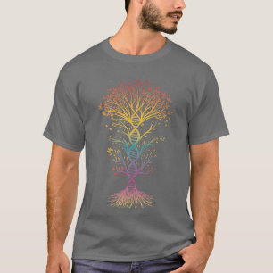 Funny DNA Tee Tree of Life Genetics Biology Teache
