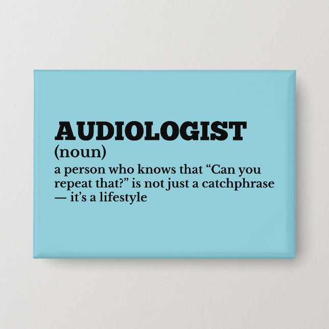 Funny Doctor Audiologist Definition (Front)