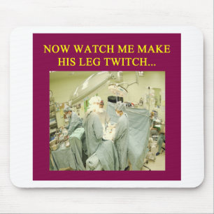 funny doctor humour mouse pad