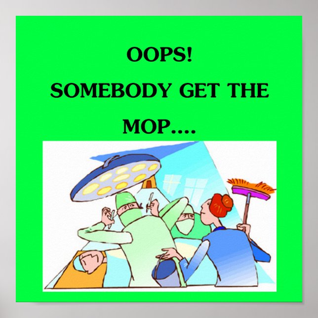 funny doctor humour poster (Front)