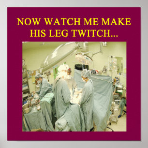 funny doctor humour poster