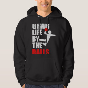 Funny Dodgeball Humour Graphic Hoodie