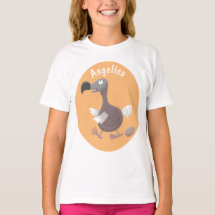 Funny dodo bird cartoon illustration T-Shirt