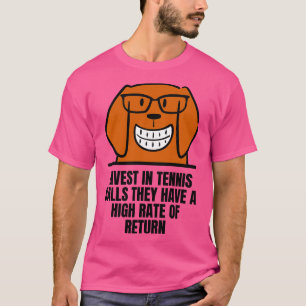 Funny Dog Accountant Financial Advisor Finance Tea T-Shirt