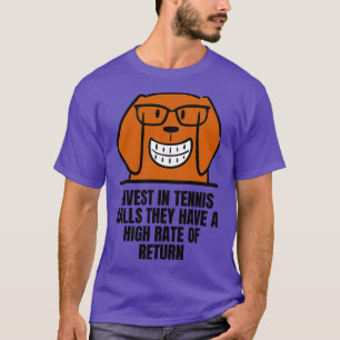 Funny Dog Accountant Financial Advisor Finance Tea T-Shirt