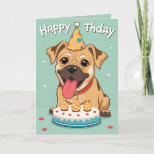 funny dog birthday cards
