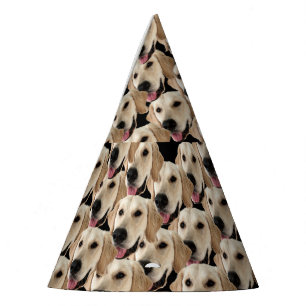 Funny Dog Birthday Party Custom Face Photo / Head Party Hat