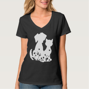 Funny Dog Cat Pet Lover Men Women T-Shirt