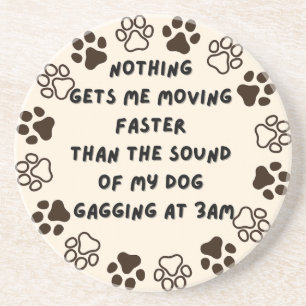 Funny Dog Coaster 