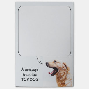 Funny Dog custom Post-It notes