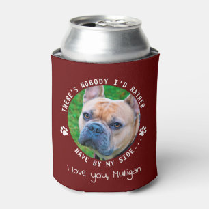 Funny Dog Dad Personalised Pet Photo Father's Day Can Cooler