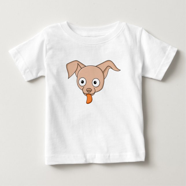 Funny Dog Face Dog Lover Gift T-Shirt (Front)