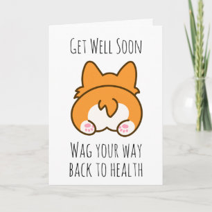 funny dog get well soon cards
