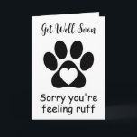 funny dog get well soon cards<br><div class="desc">Brighten someone's day with our hilarious "Funny Dog Get Well Soon Cards" from Zazzle. Featuring adorable canine companions delivering cheerful messages, these cards are perfect for lifting spirits and bringing smiles to loved ones on the mend. Whether it's a goofy golden retriever or a clever corgi, each card combines humour...</div>