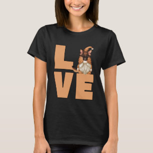 Funny Dog Graphic For Gnome Lover I Love My German T-Shirt