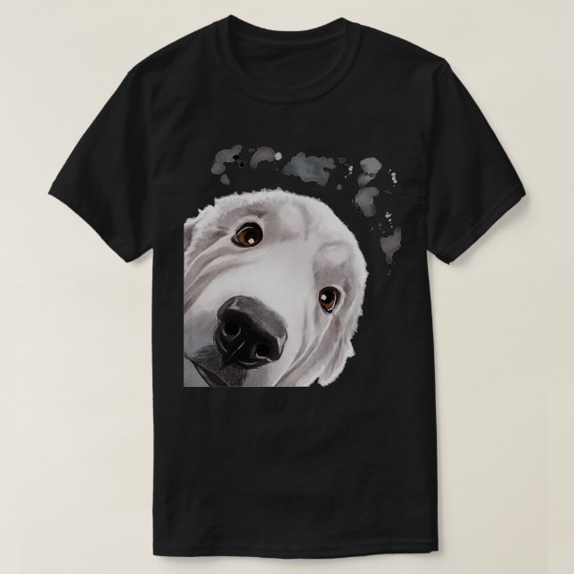 Funny Dog Great Pyrenees  T-Shirt (Design Front)
