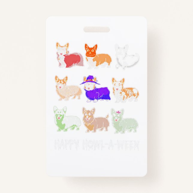 Funny Dog Groomer ,Brush Your Dog Grooming reaper  ID Badge (Front)