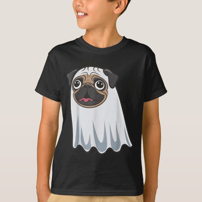 Funny Dog Halloween T-Shirt (Front)