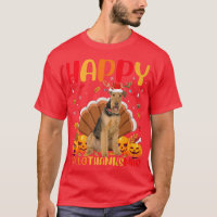 Funny Dog Lover Happy Airedale Terrier HelloThanks